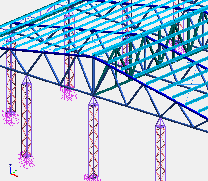 Modélisation et calcul de structure métallique
